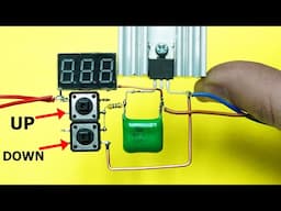 DIY Push Up / Push Down Voltage Control with Schematic.