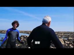 Digging abalone in France, 500 yuan a pound of wild abalone, can you make money from digging a day?