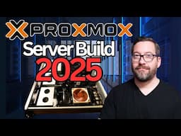 My Proxmox Server Build 2025! Minisforum BD795M with 32 threads, 96 GB memory, 10 gig