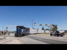 Montana Rail Link 405 At R-Y Timber - July 2022