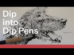 Dip into Dip Pens: Learn how to draw and letter