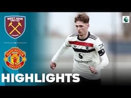 Manchester United vs West Ham | Highlights & Penalty Shootout | U18 Premier League Cup 04-02-2025