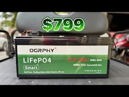 Ogrphy 48V 100Ah Golf Cart Battery - Cheapest I Found!