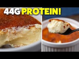 Easy Eggnog Custard | High Protein Holiday Dessert Recipe