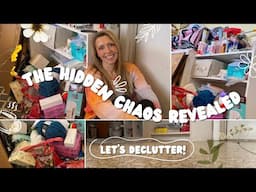 Decluttering my Hoarded Laundry Room | The Hidden Chaos Revealed!