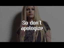 Avril Lavigne - Alone (Lyrics)