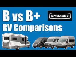 OWNERS TALK Embassy RV Comparison B+ vs B-Van, Livestream by Go Small. Live Large!