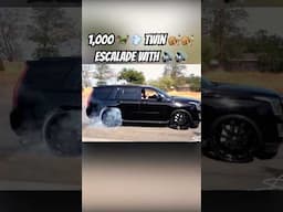 Twin Turbo 1,000 HP Escalade on 28” Forgiatos & 6 12” Subs 🔊🔊