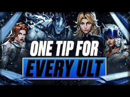 1 MASSIVE Tip For Every Ultimate! - Stop THROWING in Marvel Rivals | DPS, Tanks and Supports