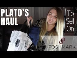 PLATO'S CLOSET 70% OFF SALE THRIFT HAUL TO RESELL ON POSHMARK