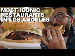 5 Legendary Restaurants In Los Angeles | A Historic Food Tour