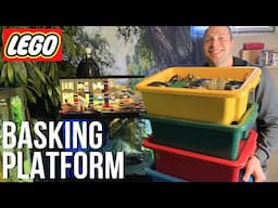 LEGO Turtle Basking Platform - So Many Pieces!