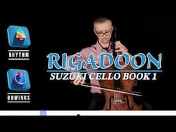 H. Purcell Rigadoon Suzuki Cello Book 1