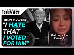 Tearful Trump Voter HORRIFIED After Getting EXACTLY What She Voted For