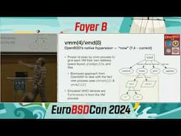 vmd's multi-process device emulation: 2 releases later - Dave Voutila - EuroBSDCon 2024