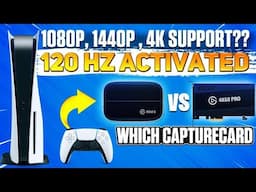 PS5 | ACTIVATING 120HZ! Unboxing, 1440P Support? AND Capture Card Compatibility!