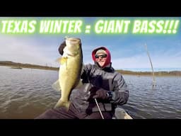 Bass Fishing in Texas at Lake Monticello in a Tiny Boat catching Giant Bass!!!