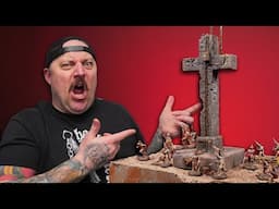 ✟ The Most Iconic TRENCH + CRUSADE Terrain You Can Build! The CROSS ✟