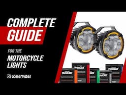 Lone Rider Motorcycle Lights – Complete Guide