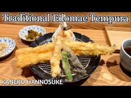 The best Tempura in Tokyo, Kaneko Hannosuke in Ningyocho!