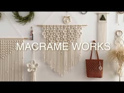 DIY | MACRAME WORKS 6 | 마크라메 작품 6