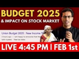 2025 Budget Analysis & Stock Market | Akshat Shrivastava