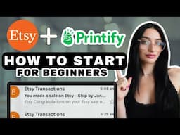 How to Make Money with Printify and Etsy in 2025! Full Updated Tutorial