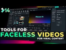 Create Viral Content Without Showing Your Face - Filmora 14 #AI Feature #AItools