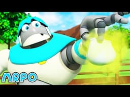 Toxic Stinky Nappy!! | ARPO the Robot | Funny Cartoons For Kids