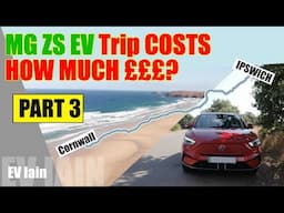 MG ZS 72 kWh EV Road Trip Costs - HOW MUCH!?