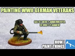 Warlord Games' German Veterans - Quick & Simple Methods [How I Paint Things]