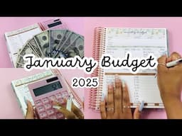 Monthly Reset | JANUARY 2025 COMPLETE BUDGET SETUP | How to Budget for Beginners | PERSONAL FINANCE