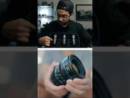 A lens set that comes in its own case!