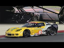 Listen to the iconic 2010 Corvette C6.R ZR1 racecar roaring on track | Onboard, warm-up & more!