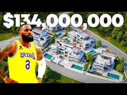 Lebron James - Inside Look At ALL 6 OF HIS MANSIONS 2022