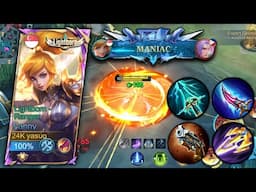 I TRIED THIS SECRET FANNY BUILD AND THIS HAPPENED + FAST ROTATION FULL GAMEPLAY! | MLBB