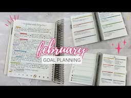 FEBRUARY 2025 GOALS + week 6 weekly actions | MAKSELIFE MONTHLY GOAL SETTING | #mäksēlifeplanner