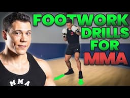 THE 3 MOST IMPORTANT "FOOTWORK DRILLS FOR MMA" | BAZOOKATRAINING.COM