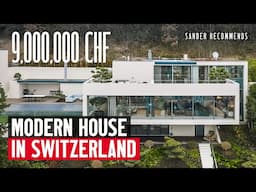 Inside a 9,000,000 CHF Modern House in Switzerland