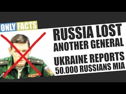 CONFIRMED: Another russian General Eliminated | Kyiv Revealed Number of russians Missing in Action