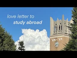 love letter to study abroad || ‘23-‘24 東京、￼日本