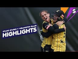 Back to Back Blaze! Otago Sparks v Wellington Blaze | Dream11 Super Smash Women's GRAND FINAL 24/25