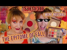 NOMAD COSMETICS Hudson Valley Eyeshadow Palette Review | 2 Looks I OMG I did a NEUTRAL LOOK!