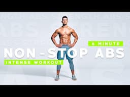 6 MINUTE NON STOP ABS WORKOUT || PMA FITNESS |