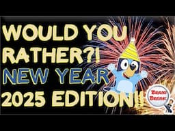 Would You Rather? New Year 2025 Edition! 🎉 This or That 🎉 Fun Fitness Games for Kids 🎉 GoNoodle