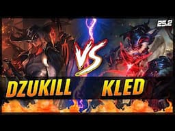 Dzukill - Yone vs Kled TOP Patch 25.S1.2 - Grandmaster Yone Gameplay