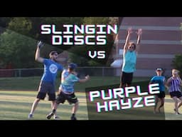 Slingin Discs vs Purple Haze Peterborough Ultimate League Game Footage