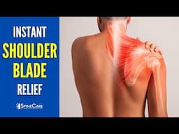 How to Quickly Fix Shoulder Blade Pain | STEP-BY-STEP Guide