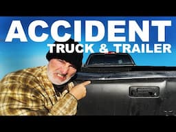 TOYOTA TUNDRA TRUCK & N&N TRAILER ACCIDENT IN THE WOODYARD & VIEWER PICK UP!