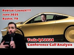 Tesla Robotaxi Launch in June: Elon Insanely Bullish 🤩⚡